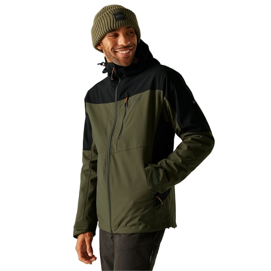 Regatta - "Wentwood" Jacke für Herren, 3 in 1 (Oliv/Schwarz) - Image 5