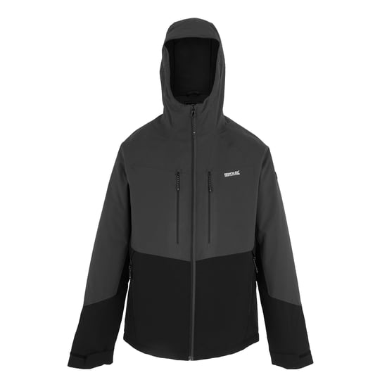Regatta - "Highton" Steppjacke für Herren, Stretch (Asche/Schwarz) - Image 1