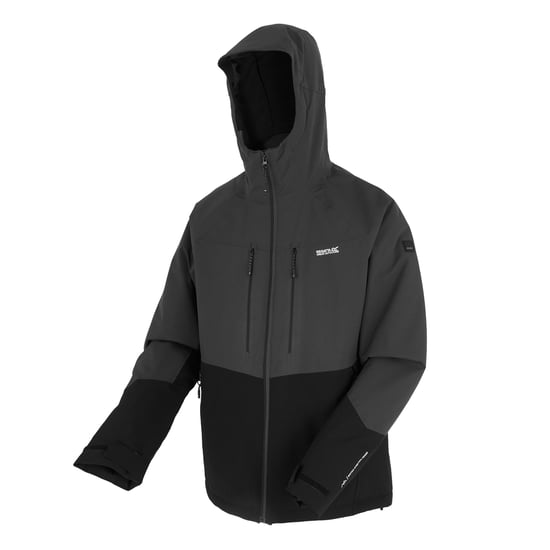 Regatta - "Highton" Steppjacke für Herren, Stretch (Asche/Schwarz) - Image 3