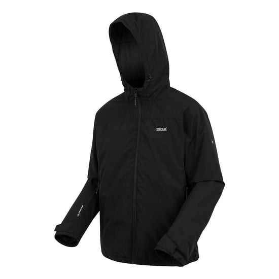 Regatta - "Caspen" Jacke, wasserfest für Herren, Isoliert (Schwarz) - Image 3