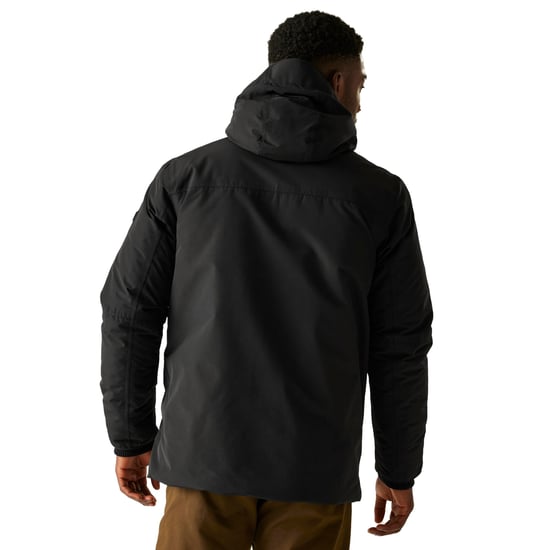 Regatta - "Eamont" Jacke, wasserfest für Herren, Isoliert (Schwarz) - Image 2