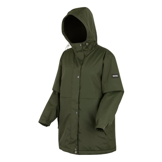 Regatta - "Brielly" Jacke, wasserfest für Damen, Isoliert (Dunkel-Khaki) - Image 3