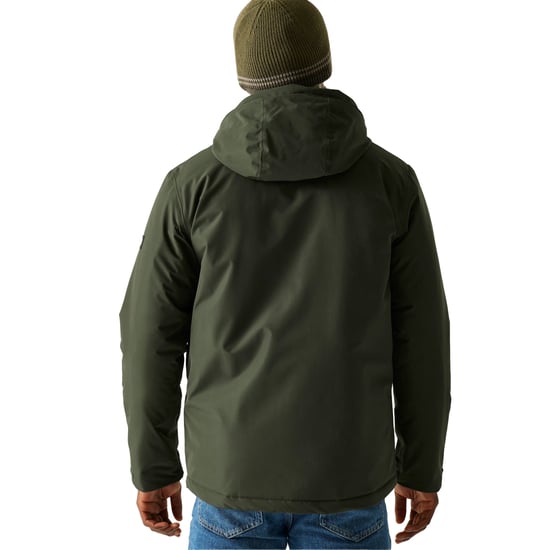 Regatta - "Sterlings" Jacke, wasserfest für Herren, Isoliert (Dunkel-Khaki) - Image 5