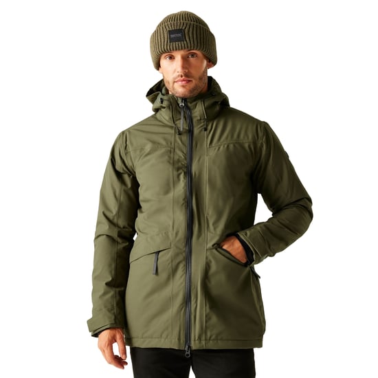 Regatta Herren Balaton Isolierte Wasserdichte Jacke (Olivgrün) - Image 4