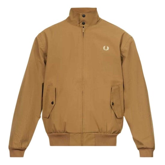 Fred Perry - Steppjacke für Damen, Mit Reißverschluss, Verbunden (Braun) - Image 1