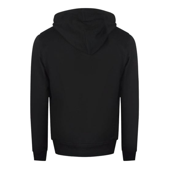 Diesel Herren 1978 Logo Kapuzenpullover (Schwarz/Rot) - Image 2