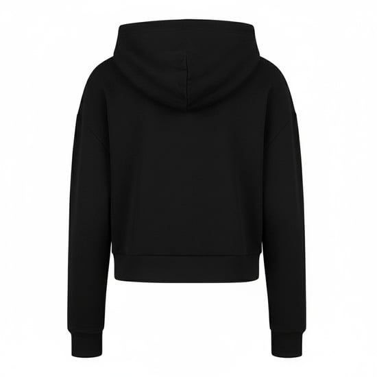 Armani Exchange - Kapuzenpullover für Damen, Zum Überziehen (Schwarz) - Image 2