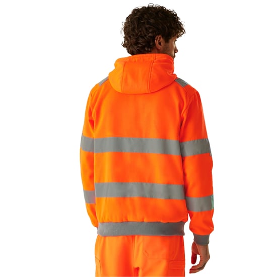 Regatta Professional - "Pro Contract" Kapuzenpullover für Herren (Orange) - Image 5