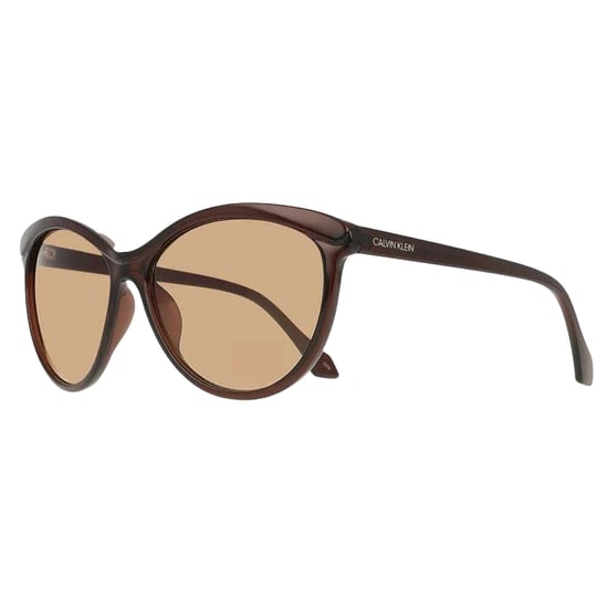 Calvin Klein - Katzenauge-Sonnenbrille für Damen (Braun) - Image 2