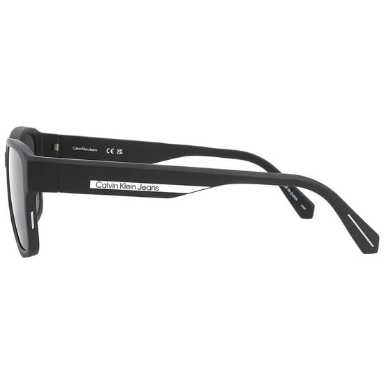 Calvin Klein - Rechteckig-Sonnenbrille für Herren (Schwarz/Grau) - Image 2