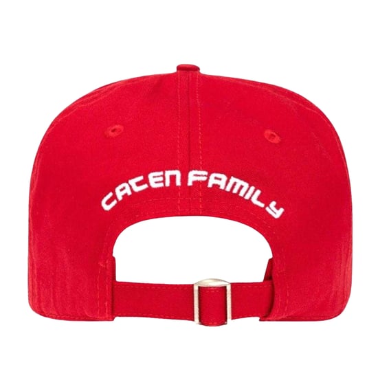 DSquared2 Familienlogo Baseballkappe (Rot/Weiß) - Image 2