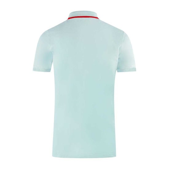 Aquascutum - "London 1851" Poloshirt für Herren/Damen Unisex (Hellblau) - Image 2