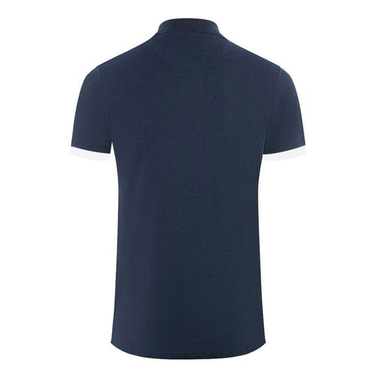 Aquascutum - Poloshirt für Herren/Damen Unisex, Kragen mit Logo (Marine) - Image 2