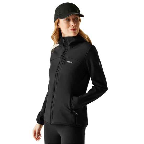 Regatta - "Ossek" Softshelljacke für Damen (Schwarz) - Image 4