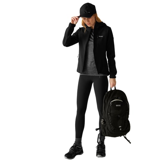 Regatta - "Ossek" Softshelljacke für Damen (Schwarz) - Image 6