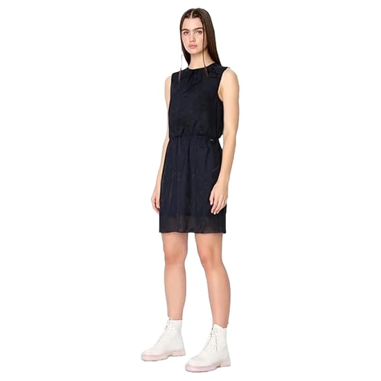 Armani Exchange - Kleid für Damen, Chiffon (Marine) - Image 3