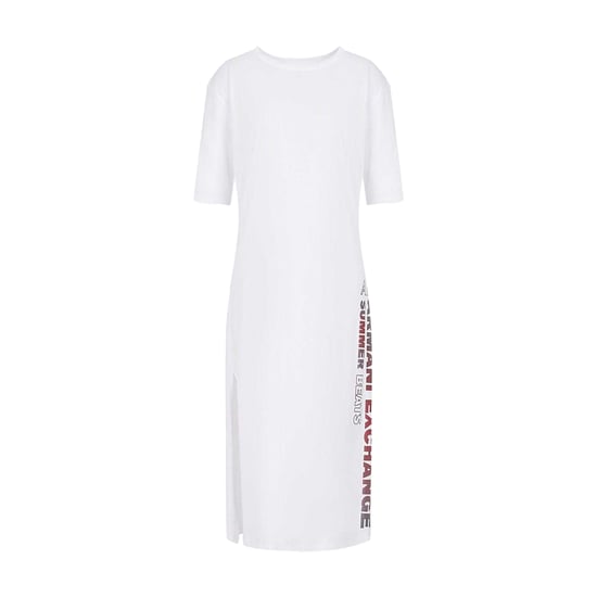 Armani Exchange - Kleid für Damen, Baumwolle (Weiß) - Image 1