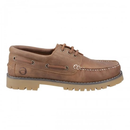 Cotswold Herren Inglecote Leder Bootschuhe (Kamel) - Image 1