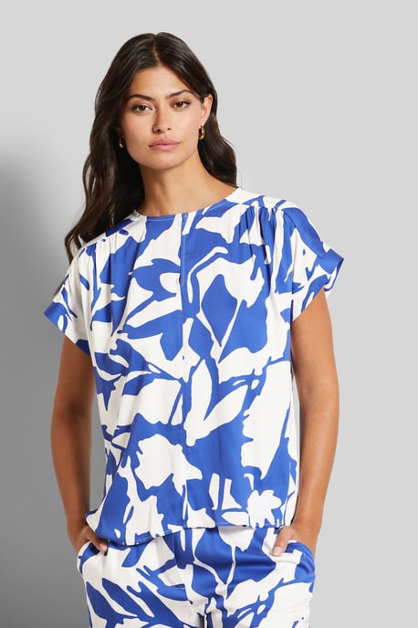 Bugatti Damen Bluse mit überschnittenen Schultern - Image 1