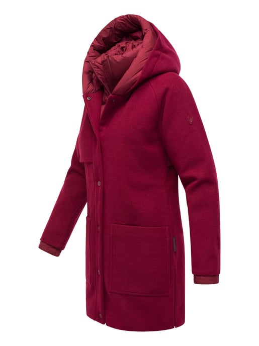 Navahoo Flauschwunder Damen Wintermantel mit abnehmbarem Kragen - Image 2