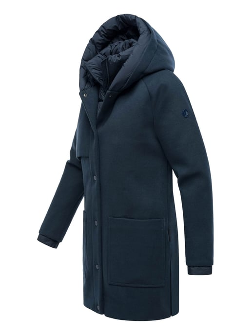 Navahoo Flauschwunder Damen Wintermantel mit abnehmbarem Kragen - Image 2