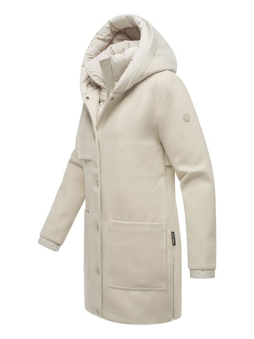 Navahoo Flauschwunder Damen Wintermantel mit abnehmbarem Kragen - Image 2