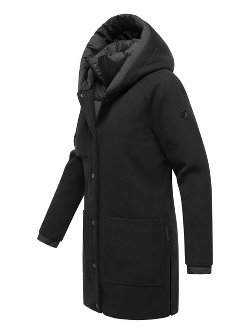 Navahoo Flauschwunder Damen Wintermantel mit abnehmbarem Kragen - Image 2