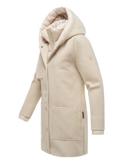 Navahoo Flauschwunder Damen Wintermantel mit abnehmbarem Kragen - Image 2