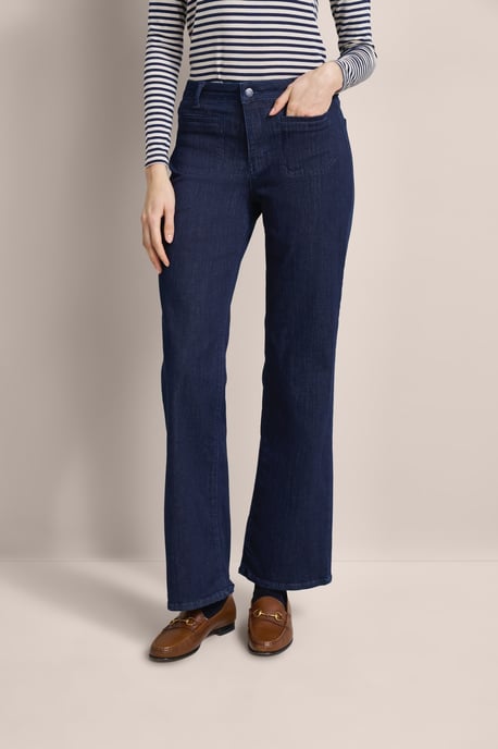 Bugatti Damen Jeans mit Bügelfalte - Image 1