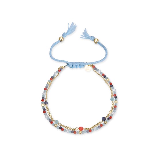 Luxenter Sterling Silber 925 Armband mit Pastellgrünem Hydrothermalquarz in 18K Gelbgold - Asvorg - Image 3