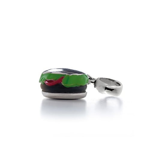 Luxenter Anhänger aus 925 Sterling Silber rhodiniert - Hamburger - Image 1