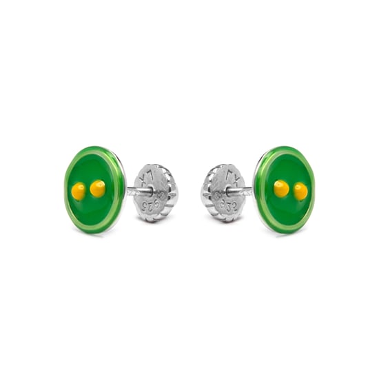 Luxenter 925 Sterling Silber rhodinierte Ohrringe - Lyros - Image 3