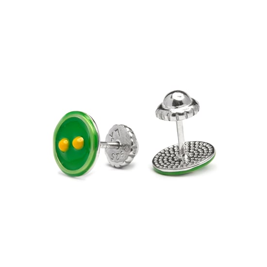 Luxenter 925 Sterling Silber rhodinierte Ohrringe - Lyros - Image 4