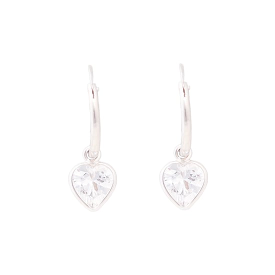 Luxenter Sterling Silber 925 Ohrringe mit rhodiniertem Brillant Zirkonia - Essential - Image 1