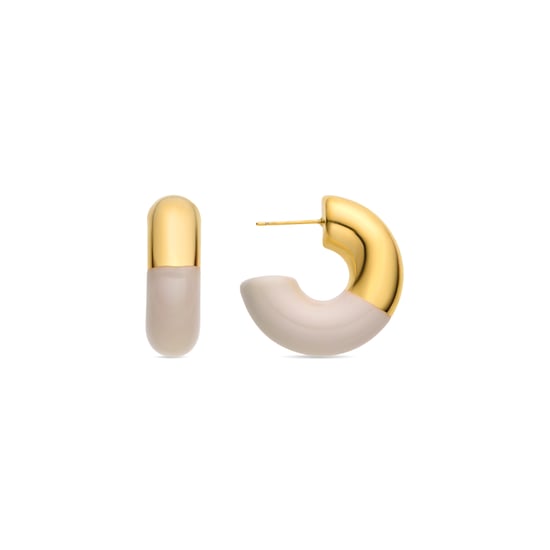 Luxenter-Ohrringe aus 18k Gelbgold - Tayris - Image 1