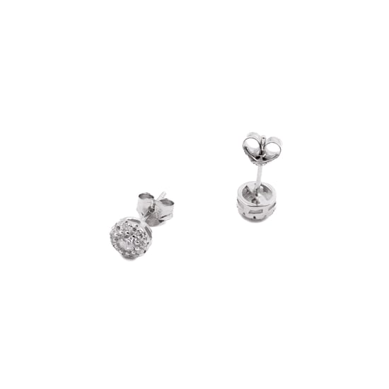 Luxenter Sterling Silber 925 Ohrringe mit rhodiniertem Brillant Zirkonia - Thib - Image 4