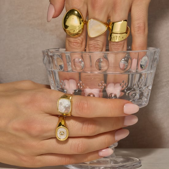 Luxenter Ring mit weißem Perlmutt aus 18k Gold - Staxo - Image 2