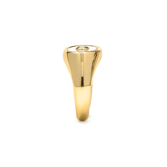 Luxenter Ring mit weißem Perlmutt aus 18k Gold - Staxo - Image 3