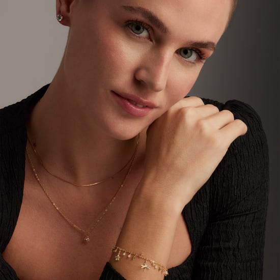 Luxus-Halskette aus 925er Sterlingsilber und 18k gelbvergoldeten Zirkonen - Najme - Image 2