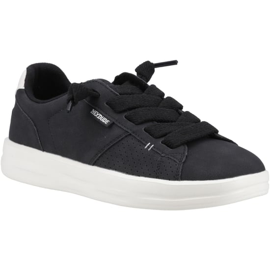HEYDUDE Karina Duo Classic Polyurethan Damen Schwarz Sneakers - Image 1