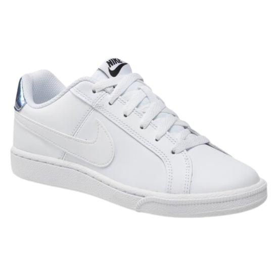 Nike - Court Royale - Weiße Sneaker Mit Silbernem Absatz - Image 3