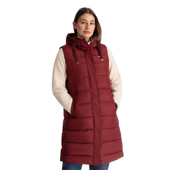 Trespass Womens/Ladies Leona Steppweste (Dark Cherry) - Image 4