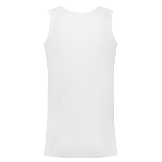 Fruit of the Loom - "Valueweight Athletic" Ärmelloses Oberteil für Herren/Damen Unisex (Weiß) - Image 2