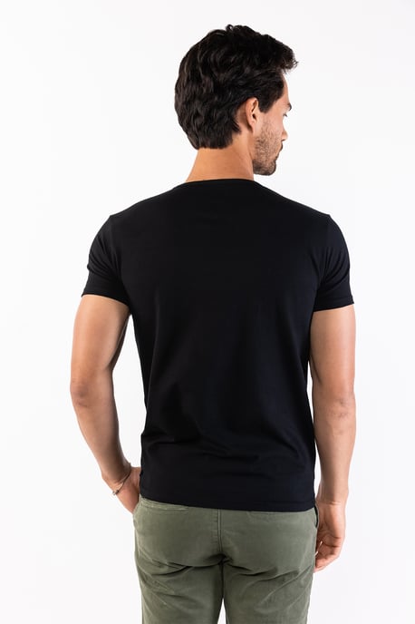Presly & Sun Steve V-Neck  Schwarz - Image 3
