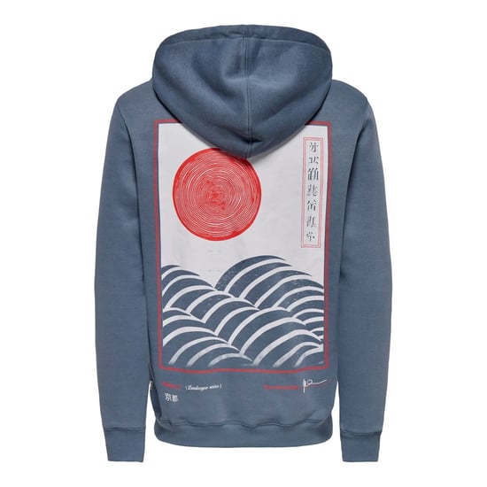 Herren-Kapuzenpulli von der Marke Only & Sons. Der Kapuzenpulli ist aus hochwertiger Baumwolle gefertigt und wunderbar angenehm zu tragen.  Marke: Only & SonsModellname: Keane Hoodie Kategorie: Herren-KapuzenpulloverMaterialien: Baumwolle, PolyesterFarbe: - Image 2