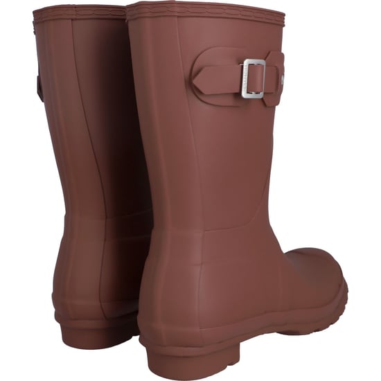 Hunter Original Short Gummistiefel Damen Merlot Wellington Boots - Image 2