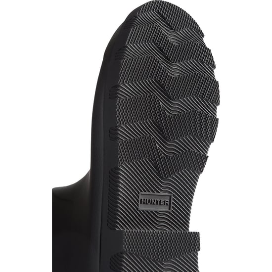 Hunter Downpour Verstellbare Gummi Stiefel Damen Schwarz Wellington Stiefel - Image 3