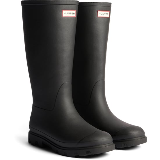 Hunter Downpour Hohe Isolierte Gummistiefel für Damen in Schwarz - Image 1