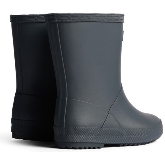 Hunter Kinder Erste Isolierte Gummistiefel Navy Wellingtonstiefel für Kinder - Image 2