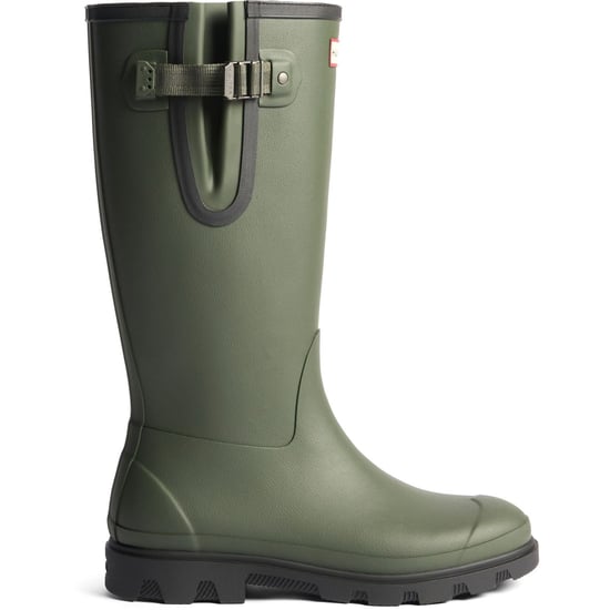 Hunter Field Downpour Verstellbare Gummistiefel Herren Dunkeloliv/Schwarz - Image 4